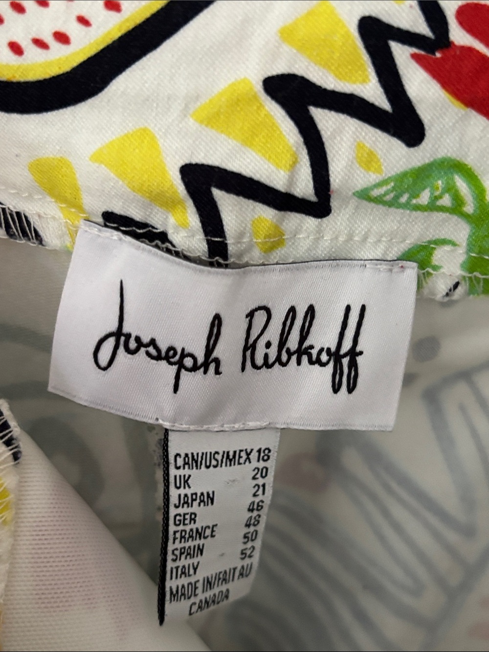 Joseph Ribkoff Tropical Pants - Picture 7 of 11